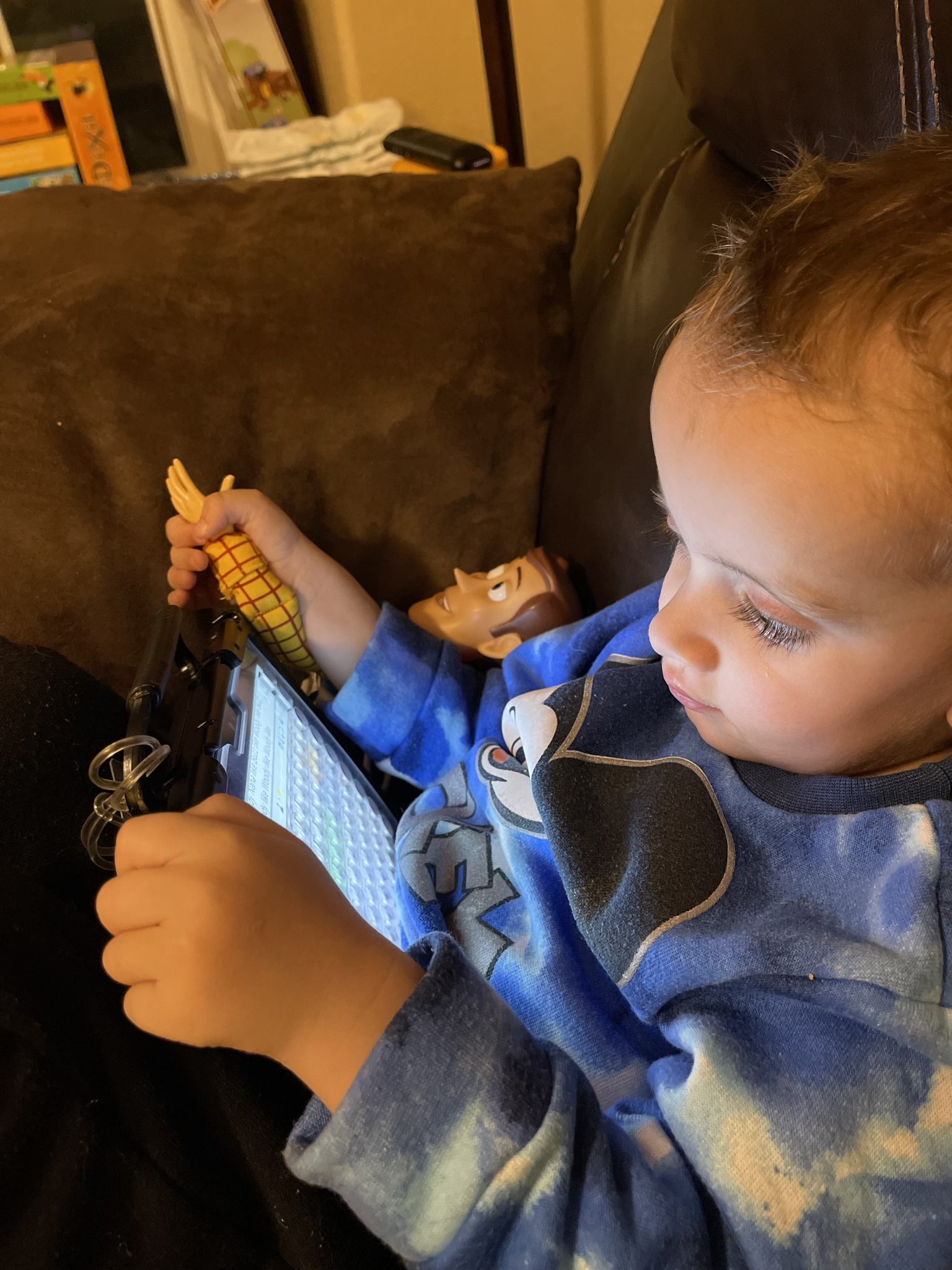 Augmentative and Alternative Communication (AAC) refers to tools that support a person who has difficulties communicating using speech.